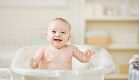 La hora del baño, un momento para disfrutar con tu bebé