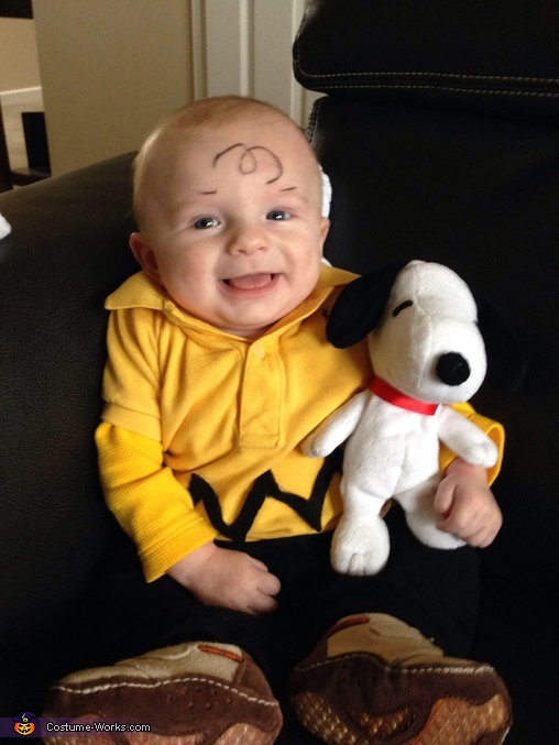 Disfraz casero de Charlie Brown