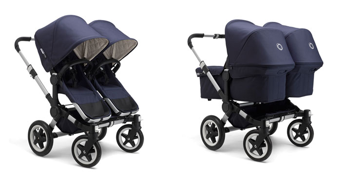 cochecito Bugaboo Donkey Classic+ Azul Marino