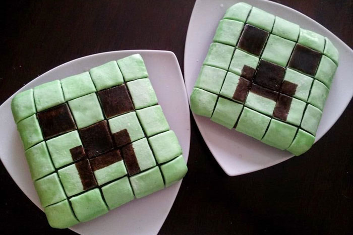 tarta Minecraft