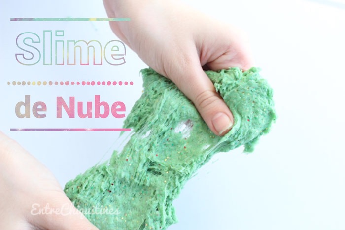 SLIME DE NUBE CON BÓRAX