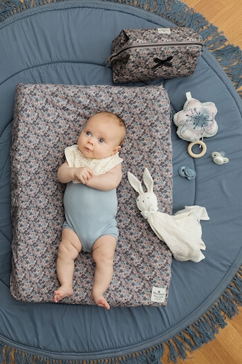 alfombra de juegos acolchada y suave para bebés
