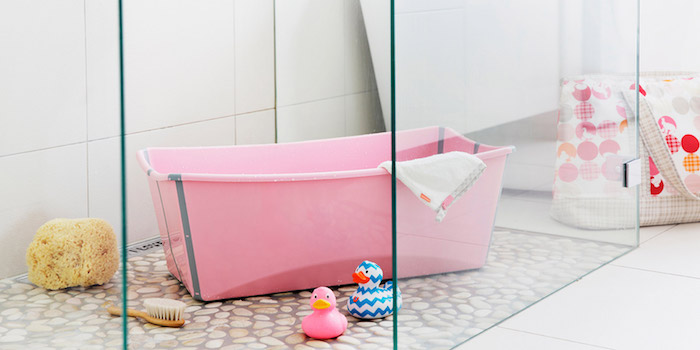 bañera plegable para bebés
