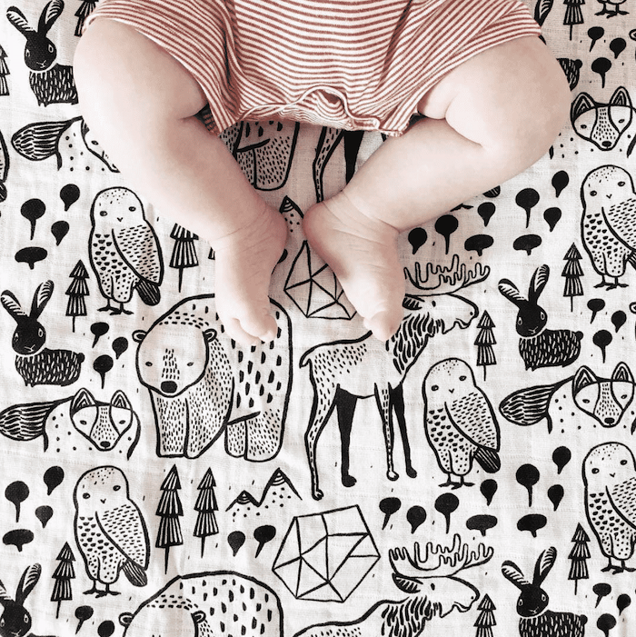 Muselinas Wee Gallery de algodón orgánico para bebés