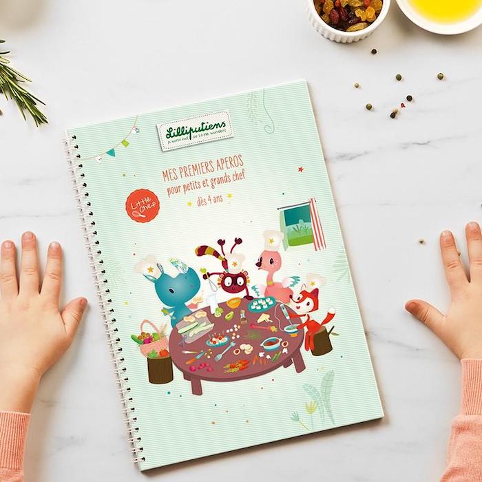 libro de recetas para niños de Lilliputiens