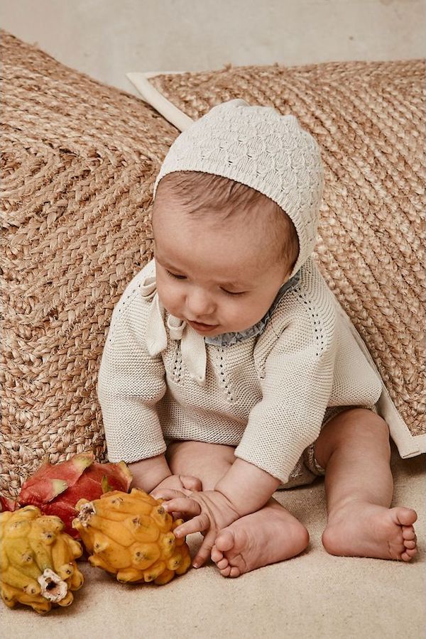 ropa de Bonnet à Pompon para bebés