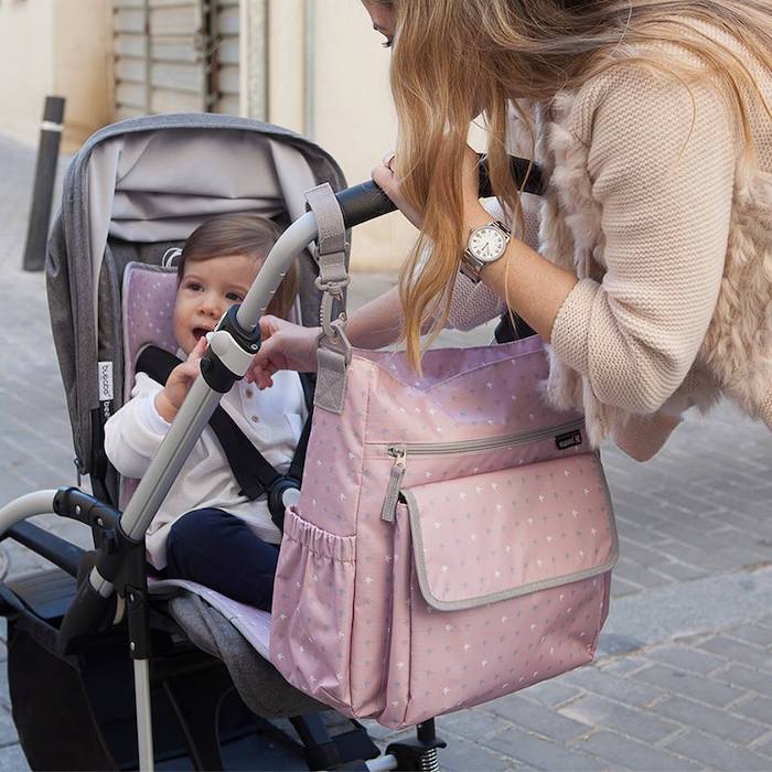 bolso silla de paseo a juego con colchoneta