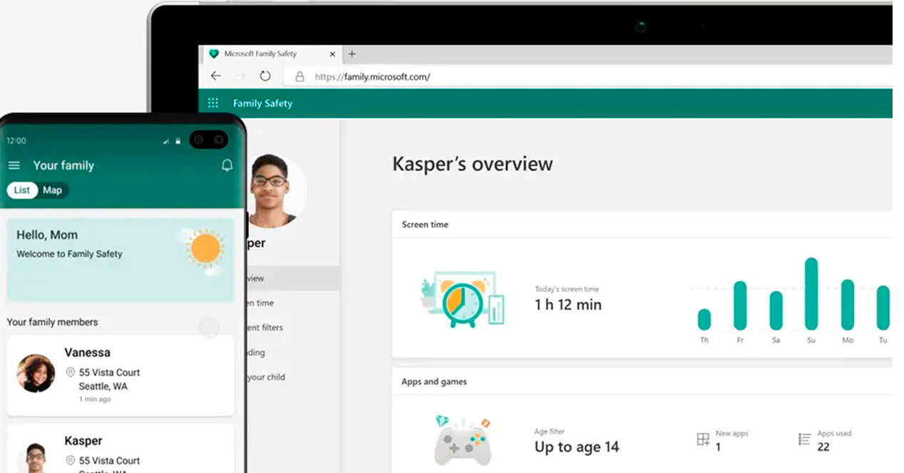 Microsoft Family Safety - Cómo Usar la Aplicación para Monitorear el Celular de los Niños