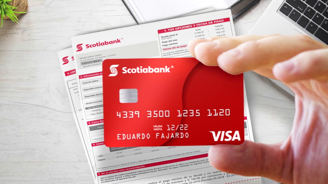 Tarjeta de Crédito Scotiabank Visa Clásica - Cómo Solicitarla en Línea